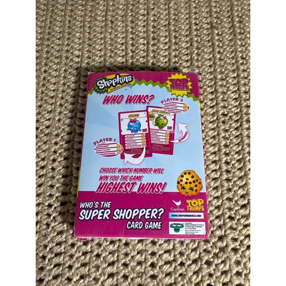 Shopkins Super Shopper Card Game & Sticker Kit Bundle For Kids - Picture 3 of 6